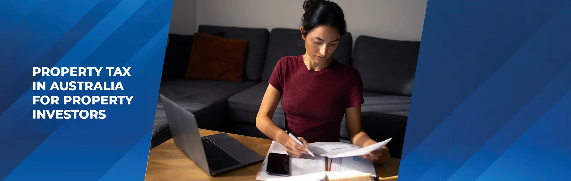 an investor understanding and researching about property tax in australia
